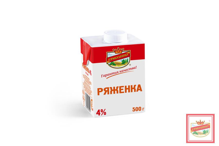 Ряженка, 4%, 500 г